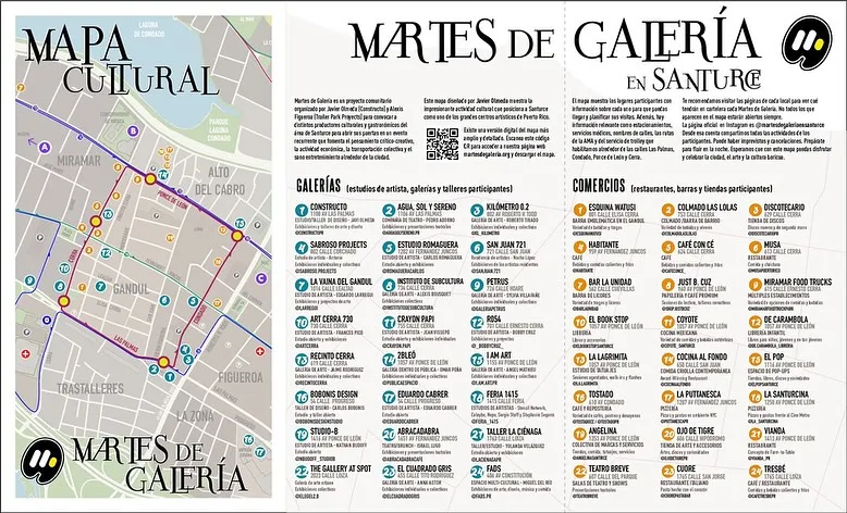 Letrismo in use, by Martes de Galería