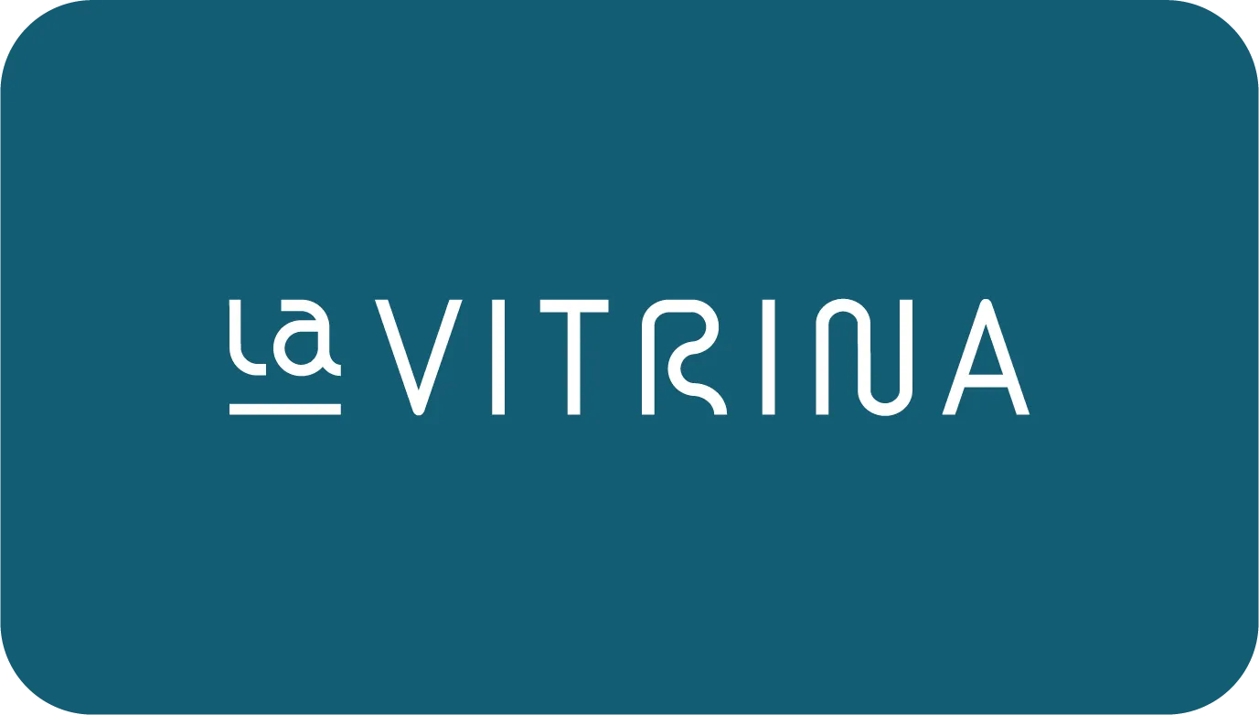 Custom in use, for La Vitrina