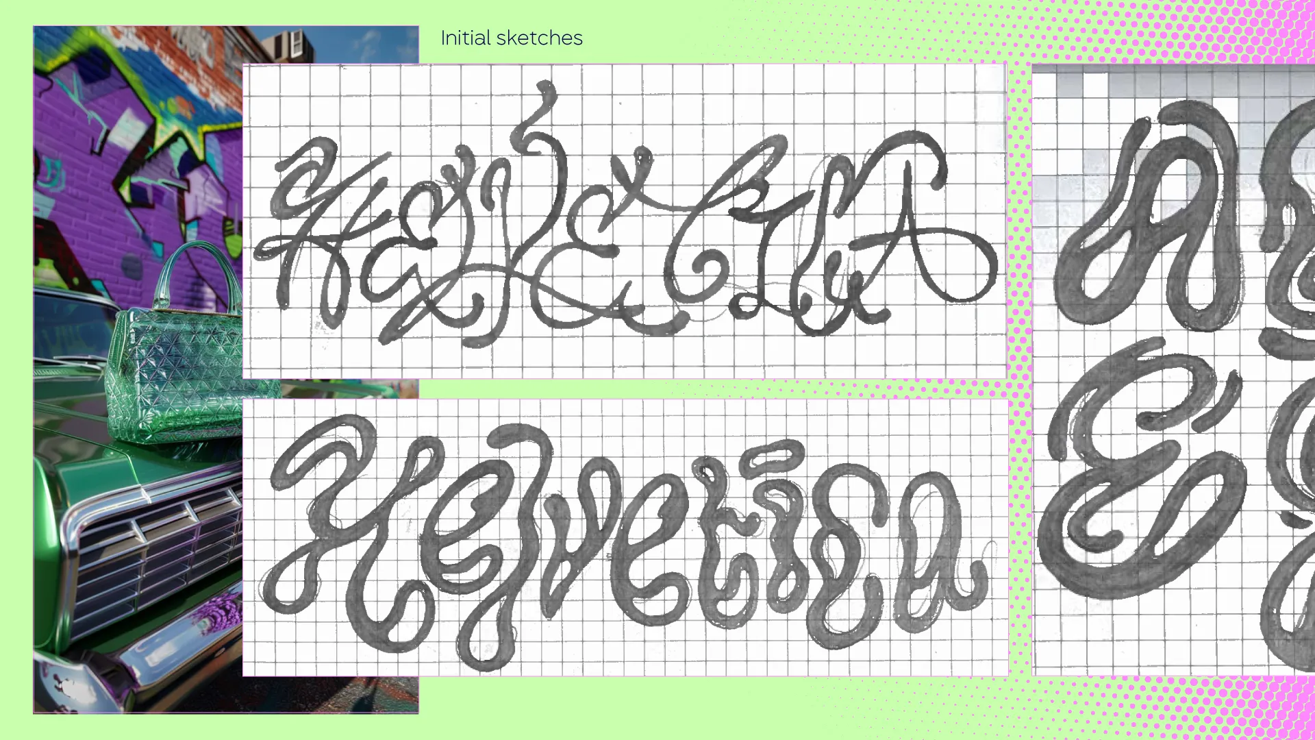 Taggeo, a bespoke typeface, 3 of 9