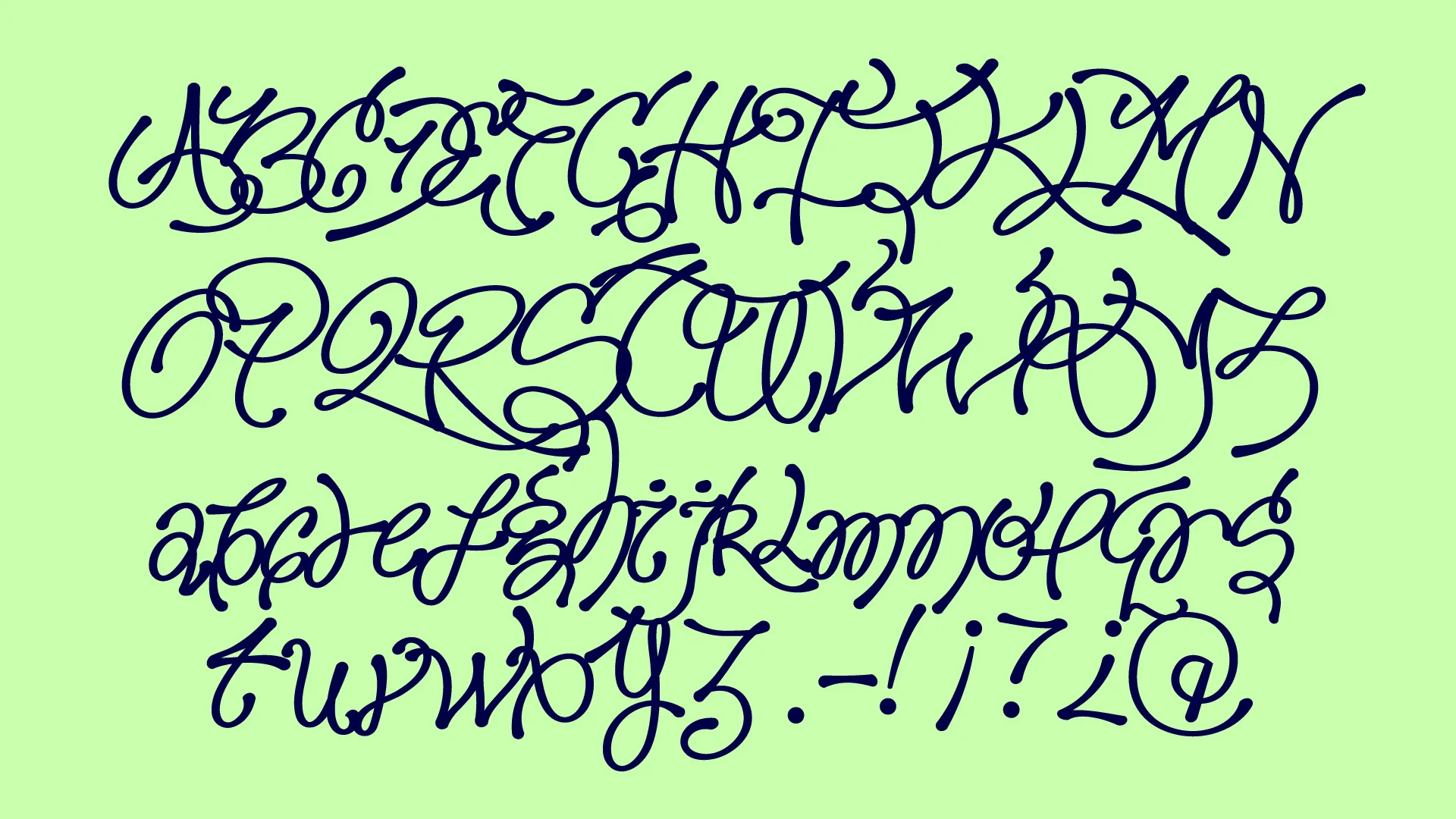 Taggeo, a bespoke typeface, 5 of 9