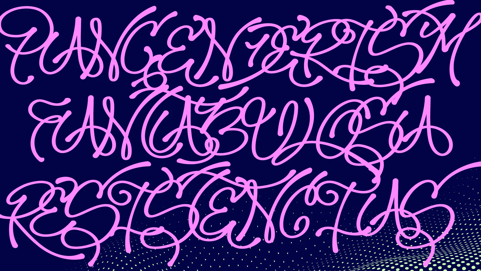 Taggeo, a bespoke typeface, 9 of 9