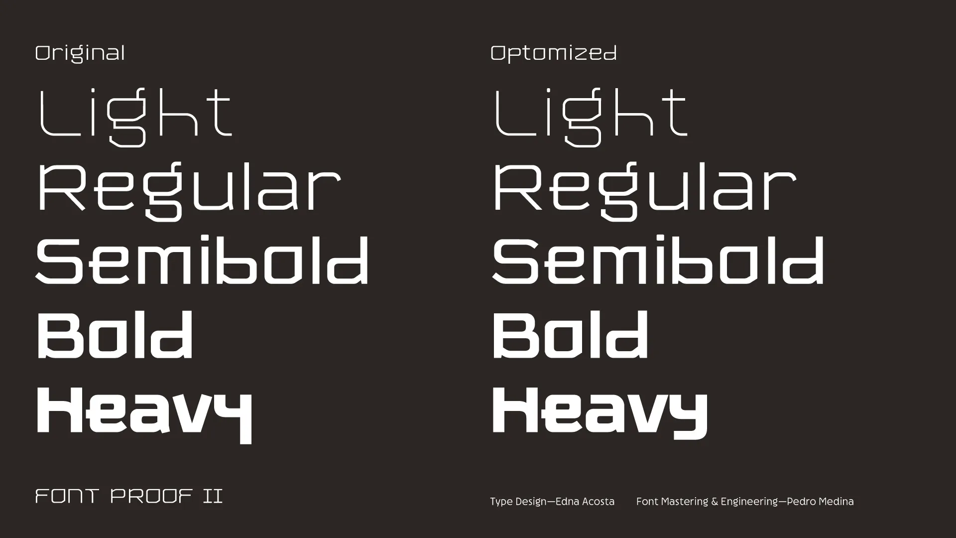 Tandem Sans, designed by Edna Acosta, 6 of 6
